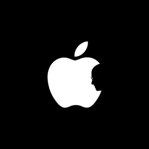 Apple steve silhouette